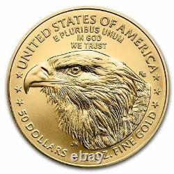 2021 American 1 Oz Gold Eagle Bu (type 2) 50 $ Us Gold