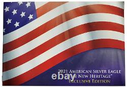2021 American Silver Eagle La Nouvelle Édition Exclusive Du Patrimoine