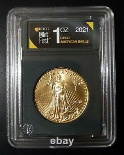 2021 Kitco Mint First 2009 American Gold Eagle 1 Oz Or Fine $50