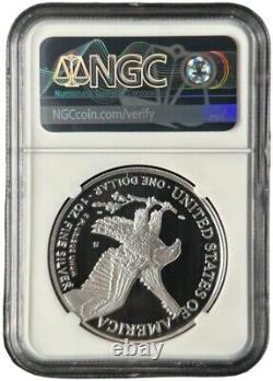 2021 S 1 $ 1oz Argent Épreuve Aigle Type 2 NGC PF70 UCAM Premières Éditions