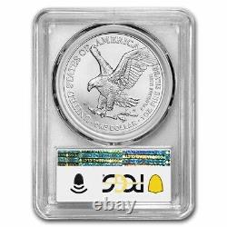 2021 Silver Eagle Ms-70 Pcgs (type 2, Premier Jour De Production)