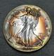 2021 Unc American Silver Eagle 1 Once Troy. 999 Argent Fin Type 2 Belle Teinte