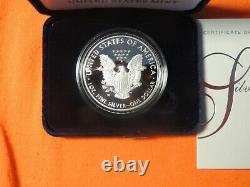 2021 W American Eagle 1 Oz Silver Proof Coin 21ea Lot De 10 Dans Sealed Box