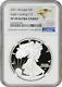 2021 W Proof Silver Eagle 21ean, Ngc Pf70uc Type 2 Avec Boîte Et Aoc