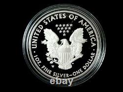 2021 W U Mint American Proof Silver Eagle Dollar Type-1 Article #107