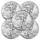 2022 1 Oz Argent Aigle Américain $1 Pièce Non Circulée (lot De 5)