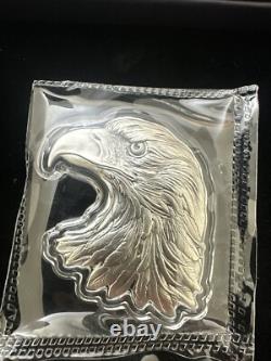 2022 1 oz Pièce en Argent Américain Eagle en Relief Élevé Façonnée. 999 Pur (avec Boîte) /2500