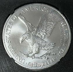 2022 American Silver Eagle $1 Ngc Ms70 Premier Jour De Numéro Ne Me Traitez Pas