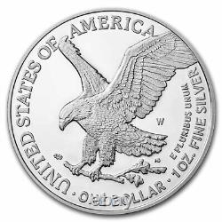 2022-W 1 oz Proof Silver American Eagle PR-70 PCGS (FDI, Black) SKU#251318 <br/>	
<br/> 
2022-W 1 oz Épreuve d'argent American Eagle PR-70 PCGS (FDI, Noir) SKU#251318