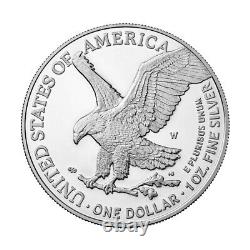 2022 W American Silver Eagle Proof Ngc Pf70 Premier Jour Numéro 1er Étiquette