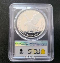 2023-S 1 $ Aigle d’argent américain PR70DCAM PCGS