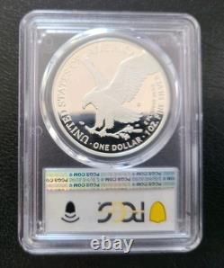 2023-S 1 $ Aigle d’argent américain PR70DCAM PCGS