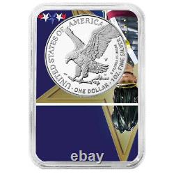 2023-w Preuve $1 American Silver Eagle Ngc Pf70uc Ide West Point Core