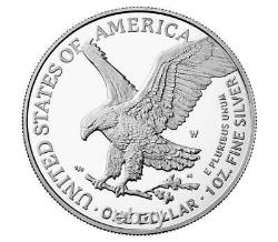 2023 w preuve aigle en argent ngc pf 70 uc première édition étiquette mtn avec coa en main