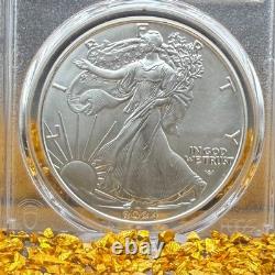 2024 1 $ Argent Aigle FDOI PCGS MS70 Signé par Thomas Cleveland Monnaie 1 sur 300