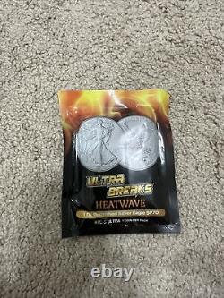 2024 1 $ Pcgs Ultra Breaks Sp70 Burnished 1 Oz Silver Eagle Heatwave Paquet Scellé
