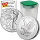 2024 Lot De (10) Pièces En Argent Bullion American Eagle De 1 Oz En état De Brillance Non Circulé