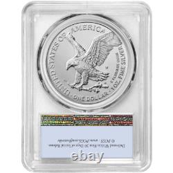 2024-W 1 $ 1 oz Aigle en Argent Américain Bruni PCGS SP69 FS Étiquette Drapeau