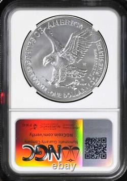2024 w aigle en argent non circulé poli ngc ms 70 fdoi 1er en main