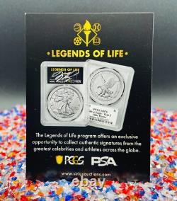 2025 $1 Aigle d’argent FDOI MS70 HOF Légendes de la vie Rollie Fingers 1 sur 10 Mint