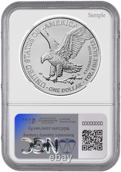 2025 (P) Aigle en Argent Premier Privé FDI NGC MS70 Ron Harrigal
