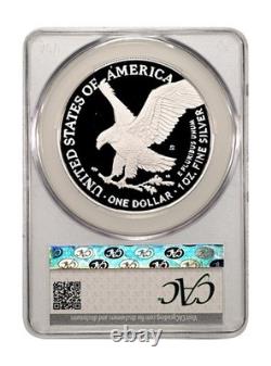 2025-S Aigle d’argent U.S. Navy Privy CAC PR69 DCAM boîte et COA inclus