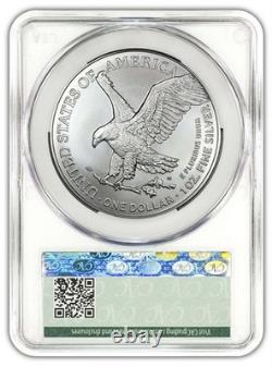 2026 $1 Aigle d’argent CAC MS 70 étiquette du premier jour de livraison