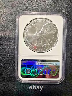 2026 $1 American Silver Eagle NGC MS70 250e anniversaire PREMIERS 50 000 FRAPPES