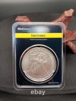 2026 1 oz Argent American Eagle (MD Premier + PCGS FirstStrike) LIVRAISON GRATUITE