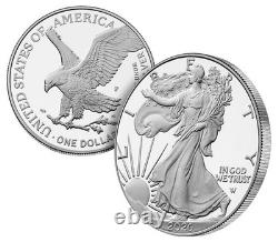 2026 Félicitations Ensemble Pièce en Argent Proof American Eagle 1 oz PRE-VENTE