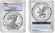 2026 P Coffret De F&eacute;licitations Silver Eagle Belle &Eacute;preuve Pcgs Pr70dcam Premi&egrave;re Frappe Drapeau