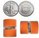 20 Pièces 1987 1 Oz 20 Pièces American Silver Eagle Bu Tube Orange D'origine