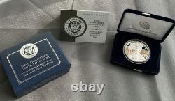 250e anniversaire de l'ARMÉE DES ÉTATS-UNIS Pièce en argent proof d'un oz avec aigle américain