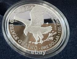 250e anniversaire de l'ARMÉE DES ÉTATS-UNIS Pièce en argent proof d'un oz avec aigle américain
