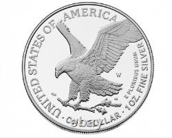 250e anniversaire de l'Armée des États-Unis - Pièce en argent One Oz American Eagle en précommande