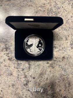 250e anniversaire de l'Armée des États-Unis - Pièce en argent d'un once avec épreuve aigle américain