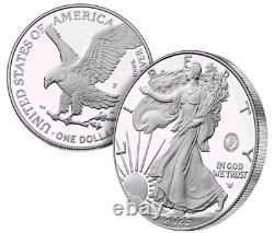 250e anniversaire du Corps des Marines des États-Unis Pièce en argent de 1 oz aigle américain avec marque en main