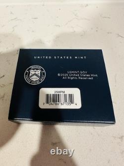 250e anniversaire du Corps des Marines des États-Unis - Pièce en argent de preuve d'une once avec aigle américain