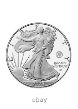 250ème anniversaire de l'Armée américaine - Pièce en argent d'un once American Eagle en prévente