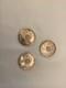 3 2001 Bisons Dollars Argent 1 Oz American Buffalo Silver Eagle Lot De 3