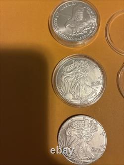 3- Pièces American Eagle en argent pur 999 de 1 oz de 2025
