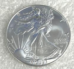 4 Rouleaux de 20 pièces d'argent American Eagle 2023 1 oz. Fine. 999 US 1 oz 80 pièces au total