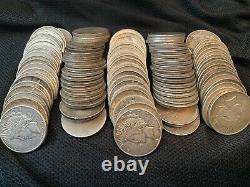 5 Rouleaux 100 Pièces $1 1922-1935 Peace Us Silver Dollars Eagle 90% Lot En Vrac