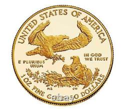 Acheter2021-w 1oz Fine Gold Proof Am Eagle Cn(t-1) (21eb) +us Mint Pres. Cas +aco