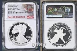 Aigle Américain en Argent 2025 S 1 $ (Ensemble Édition Limitée) NGC PF69 Ultra Cameo !