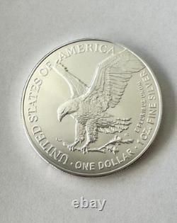 Aigle américain en argent 2026 1 oz. Argent pur 999 Pièce en argent de la Monnaie des États-Unis 1 oz.