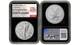 Aigle Am&eacute;ricain En Argent 2026 W $1 Am&eacute;lior&eacute; Ngc Ms70 Premi&egrave;res &eacute;missions #2830b