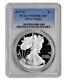 Aigle Américain En Argent De Preuve 2017 Pcgs Pr70dcam Profonde Cameo Flawless