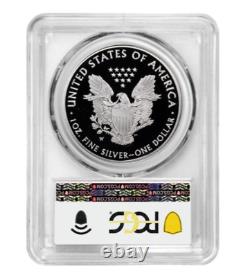 Aigle américain en argent de preuve 2017 PCGS PR70DCAM Profonde Cameo Flawless