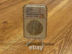 Aigle d'Argent 1997 PRODUCTION ANTICIPÉE Frappé en 1996 MS69 Dans Boîte Scellée de la Monnaie des États-Unis